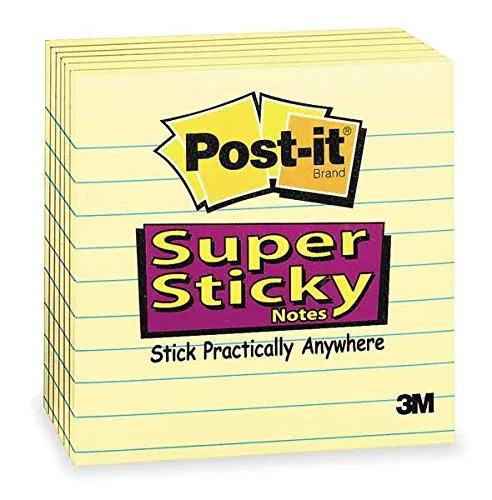 3M Post-it super sticky notes