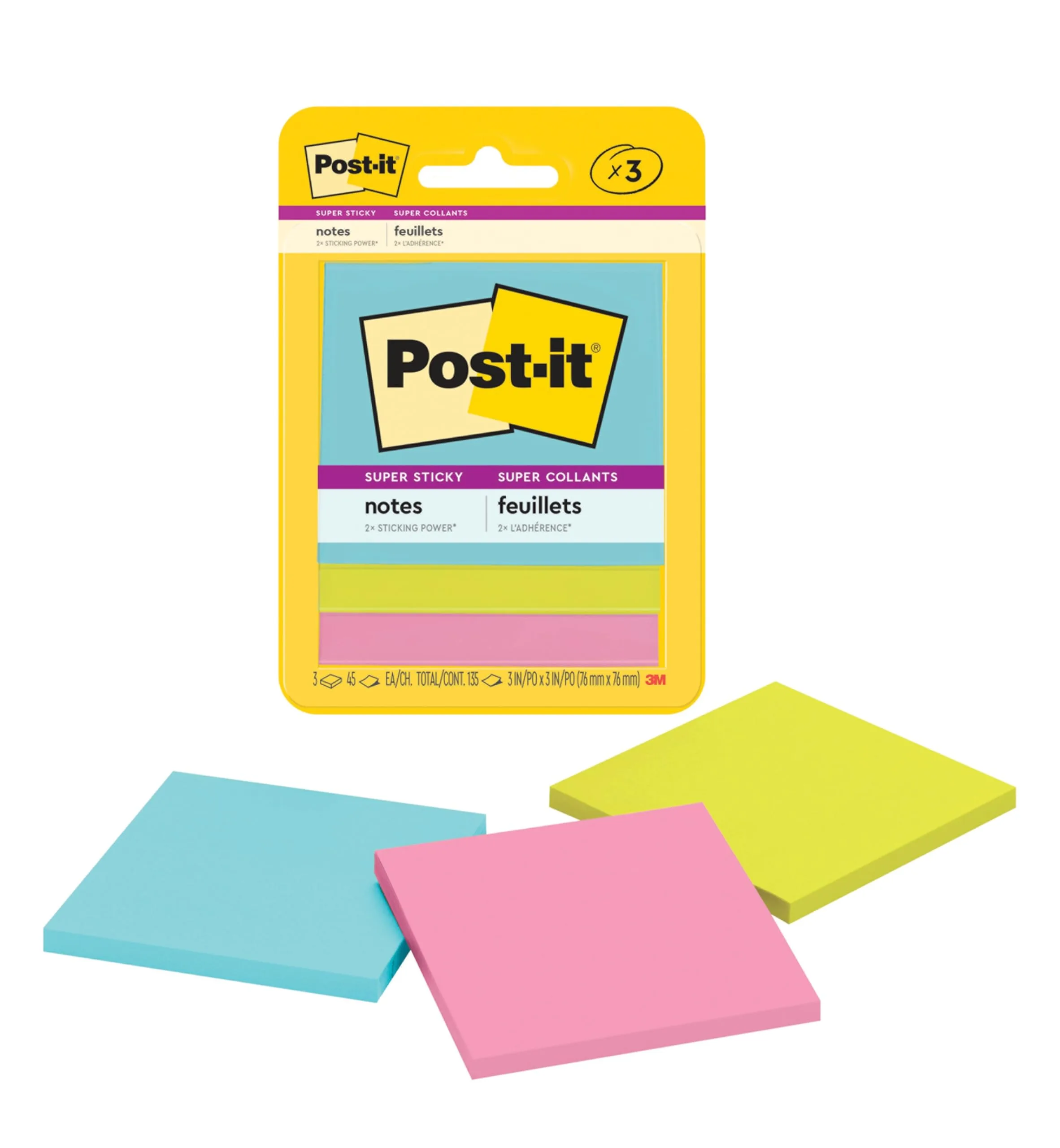 3M Post-it super sticky notes image 3