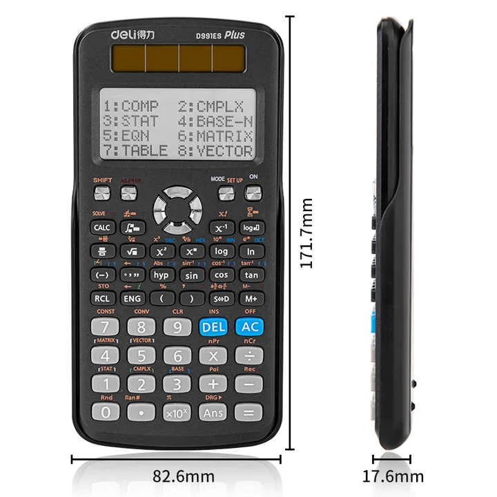 Deli scientific calculator