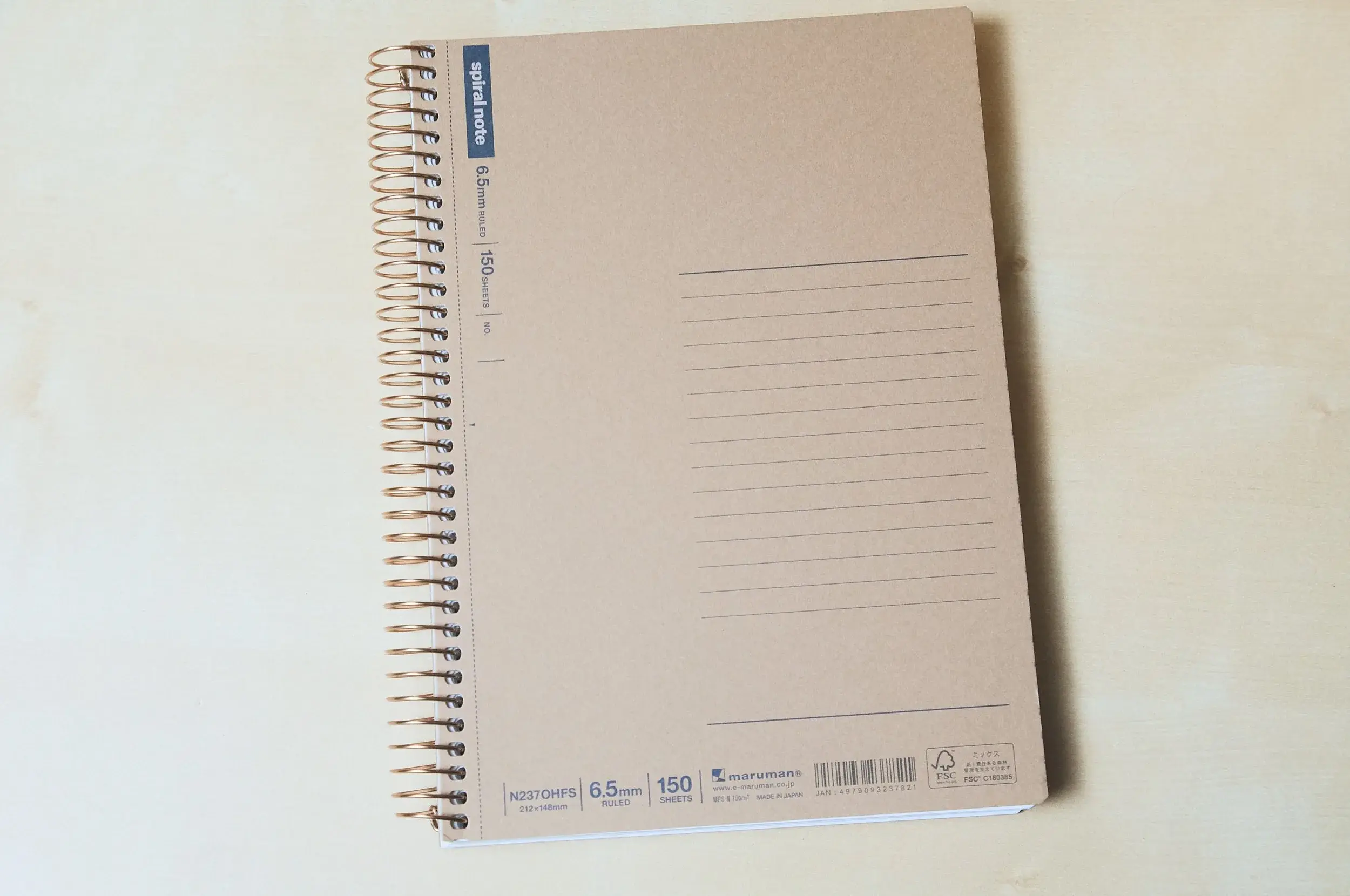 Maruman spiral notebook image 2